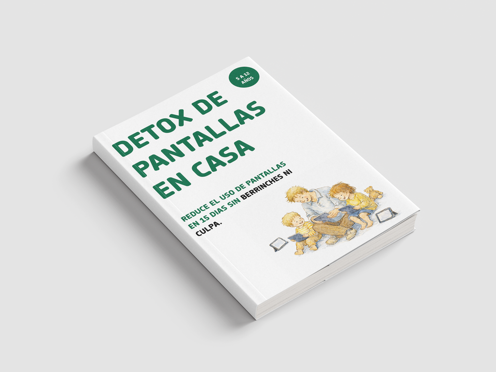 Guía "Detox de pantallas en casa"
